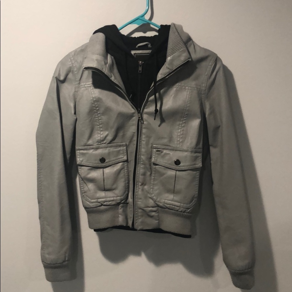 Obey Leather Jacket